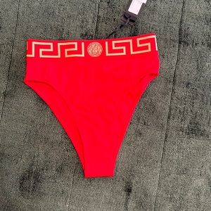 Never worn Versace bottoms. Size 2 (runs small) so if you are a 0 perfect!